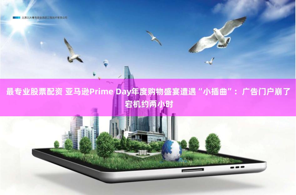 最专业股票配资 亚马逊Prime Day年度购物盛宴遭遇“小插曲”：广告门户崩了 宕机约两小时